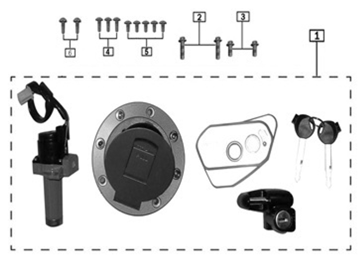 Ignition and Gas Cap Lock